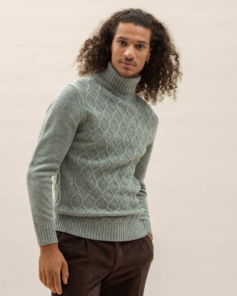 Knitwear Turo | Cable Rollneck