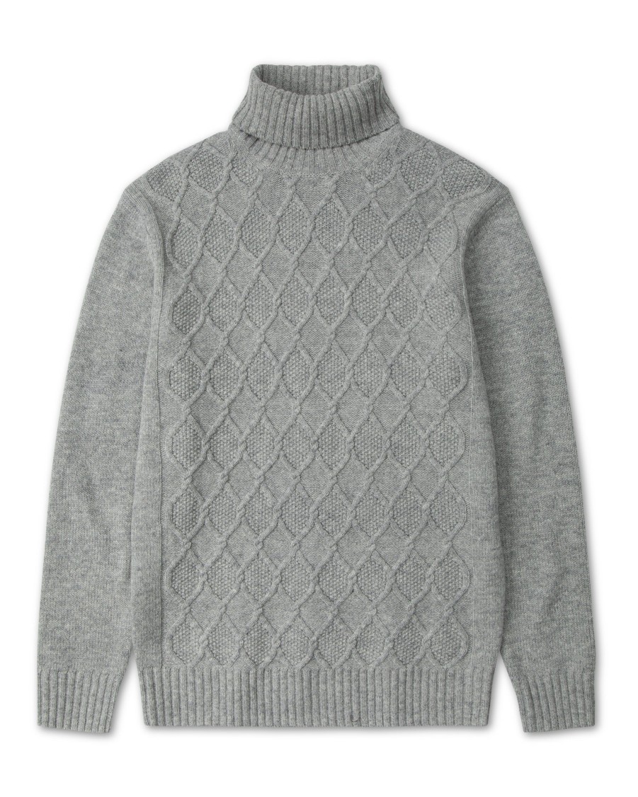 Knitwear Turo | Cable Rollneck